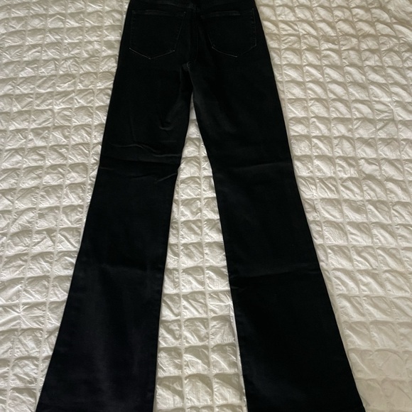 Lovers & Friends black ultra high rise slim boot denim - Picture 14 of 14